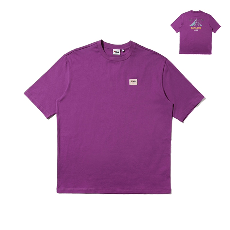 T shirt hotsell fila violet