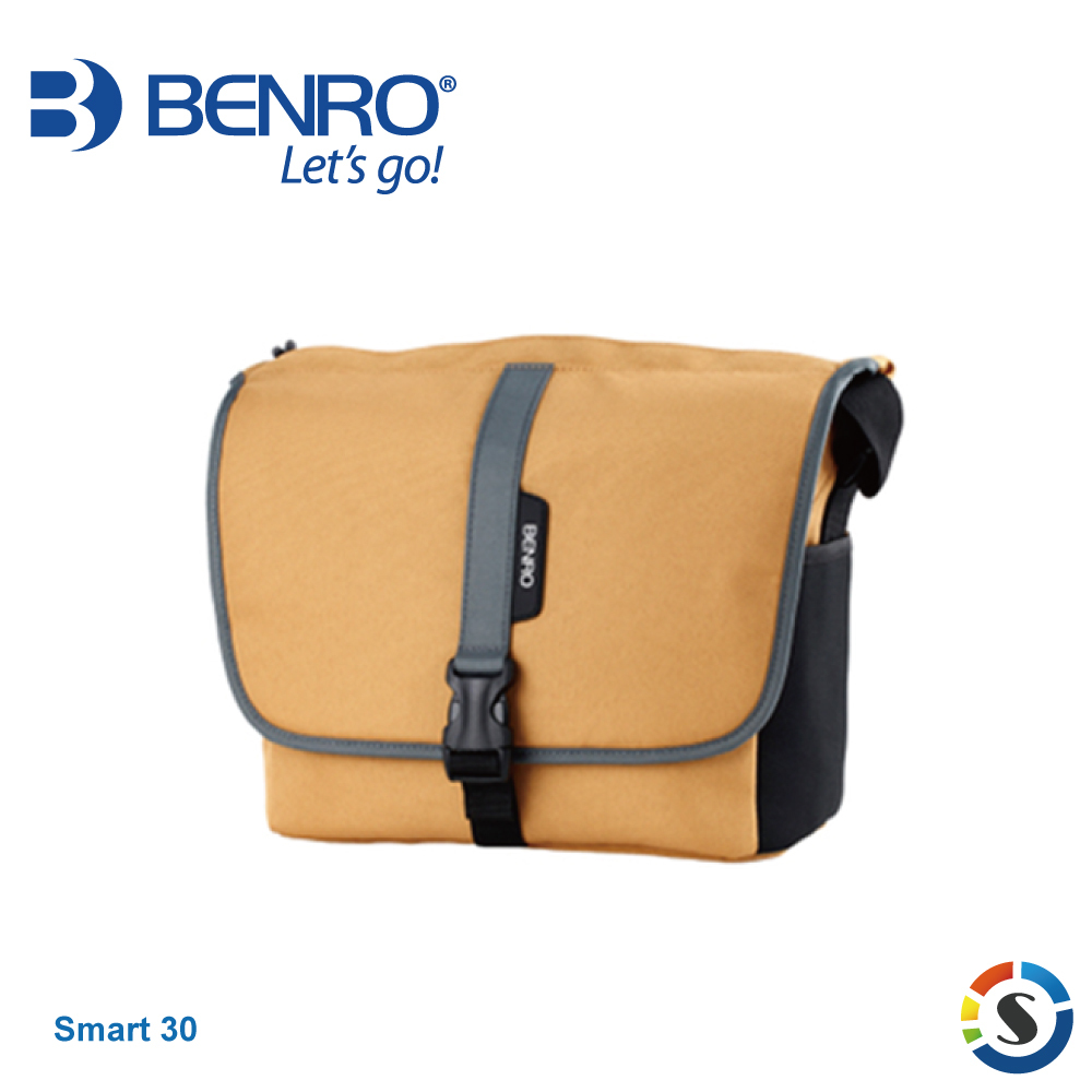 【BENRO百諾】SMART30 精靈系列 單肩攝影側背包 (黑/藍/灰/咖啡/卡其)