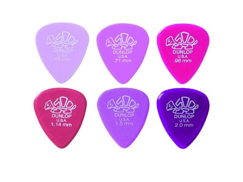 Dunlop pick 41R 吉他pick 吉他撥片 烏龜圖案 不同厚度 亮面設計 好彈好握 數量越多越便宜