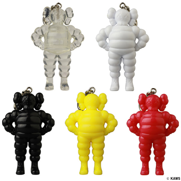 (Set of 5 )Kaws Chum Keyholder