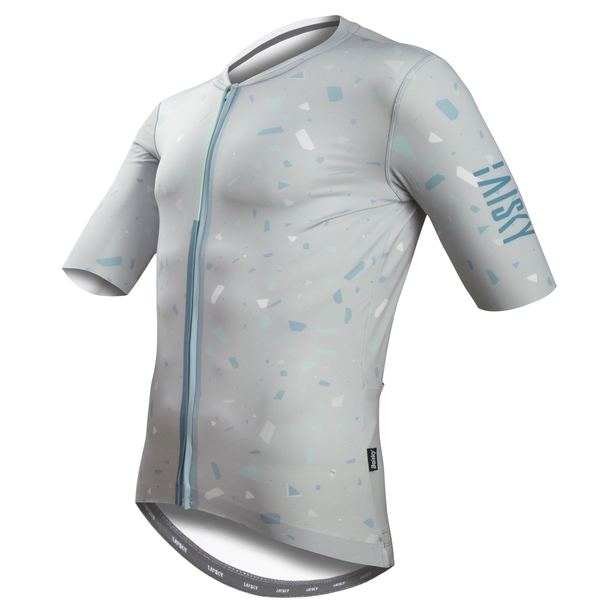 男款空力短車衣 費洛亞 螢光灰