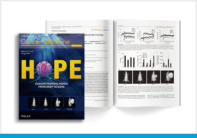 抗癌新希望！本公司「深海礦物質」獲肯定，榮登國際重量級醫學期刊封面！