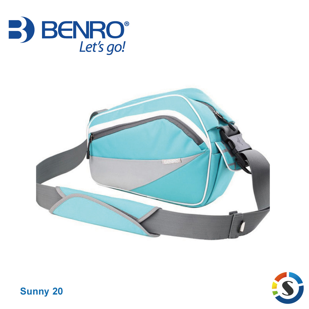 【BENRO百諾】Sunny20 小太陽系列 單肩攝影側背包 (黑/灰/藍/紅/綠/紫)