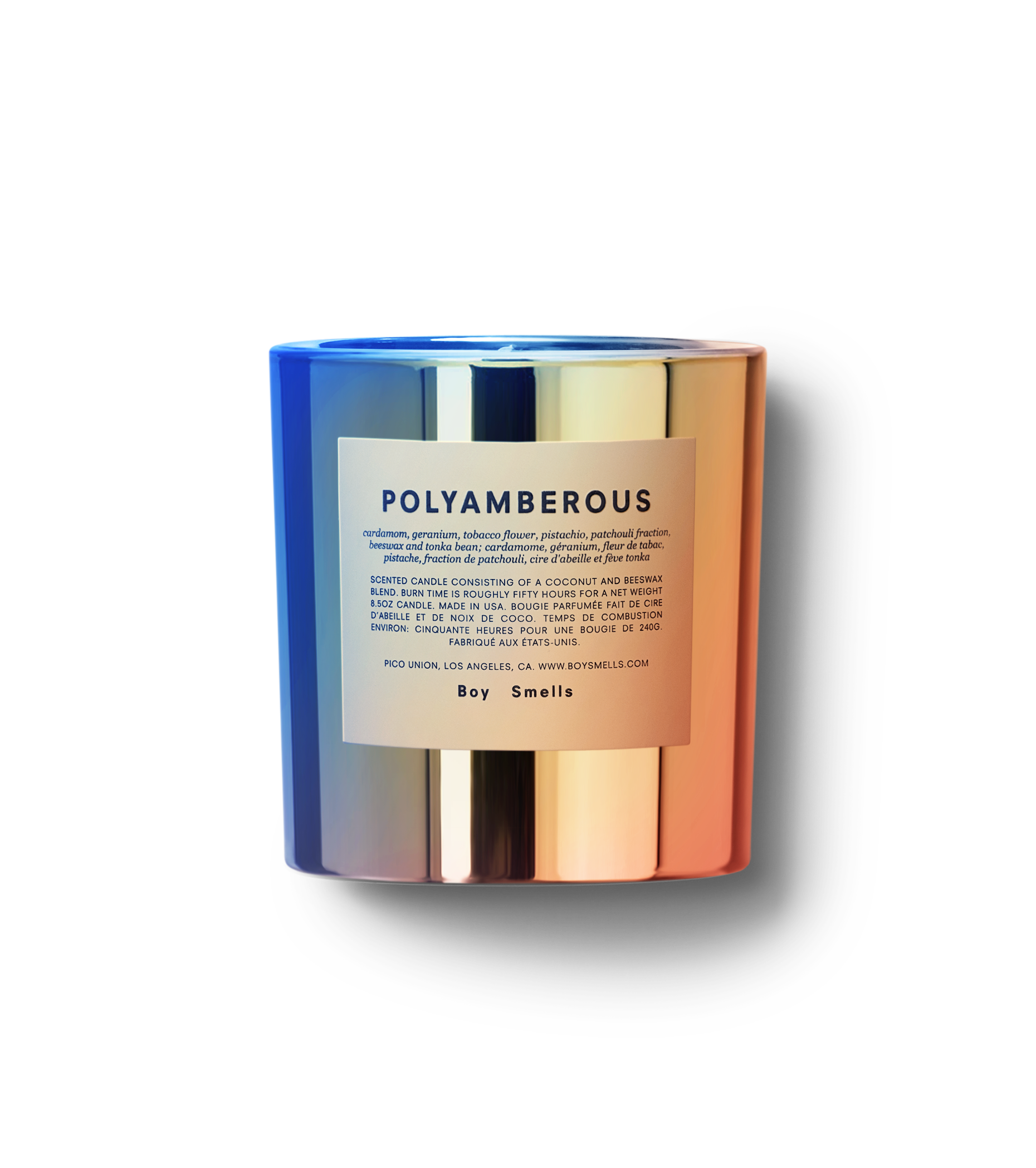 POLYAMBEROUS 光譜 香氛蠟燭 - Boy Smells