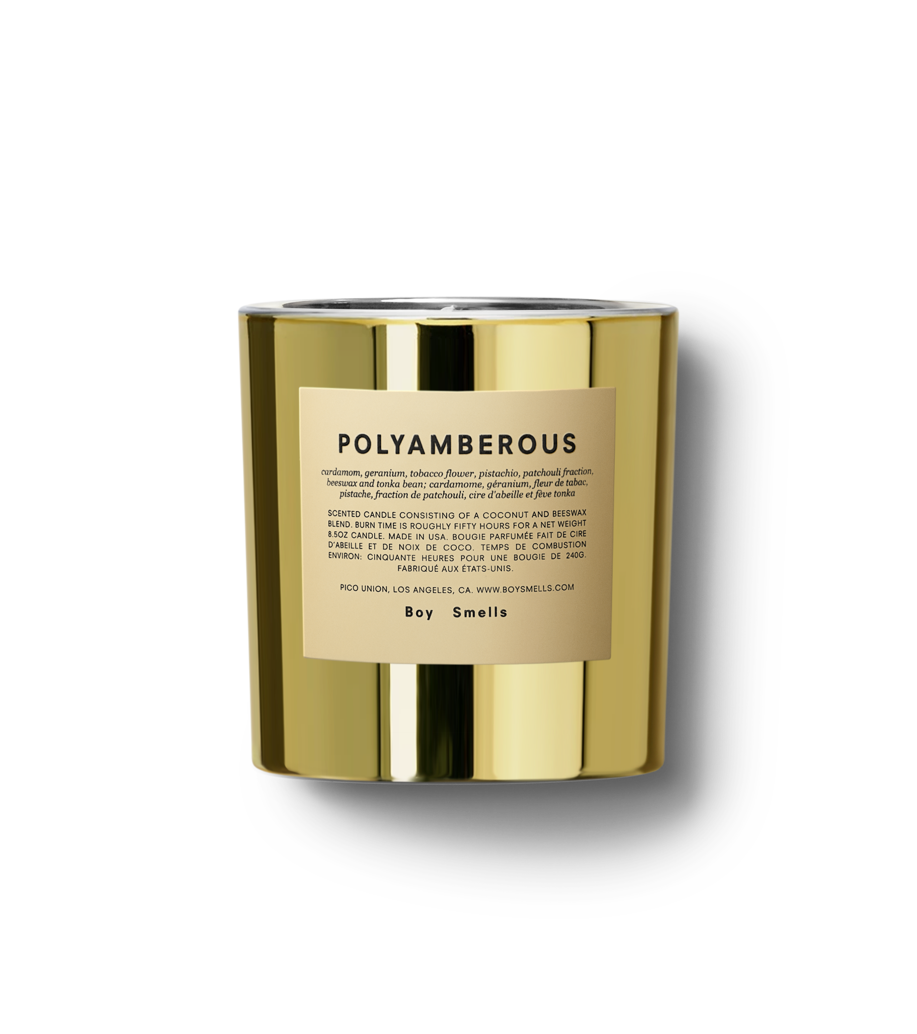 POLYAMBEROUS 光譜 香氛蠟燭 - Boy Smells