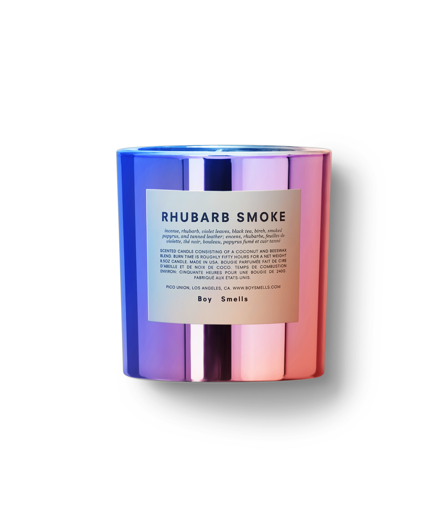 RHUBARB SMOKE 煙燻紫羅蘭 香氛蠟燭 - Boy Smells