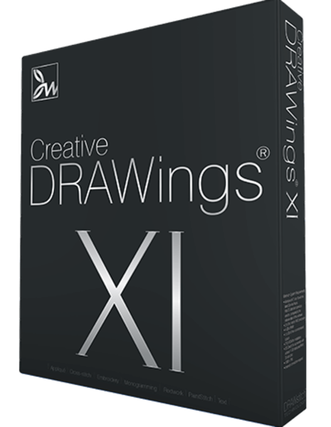 DRAWings XI 刺繡軟體(中階)