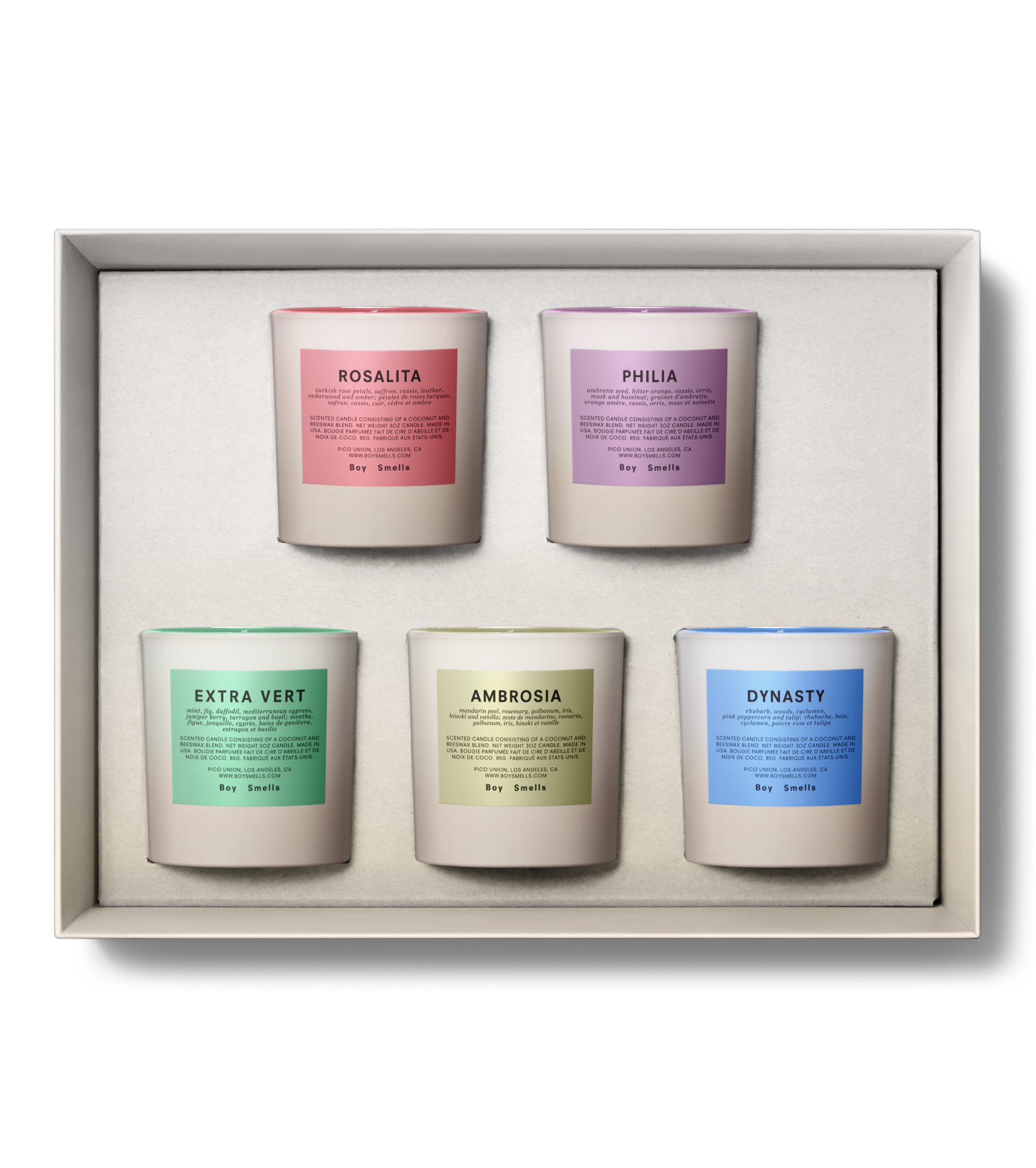 PRIDE驕傲系列 迷你蠟燭5入組 - Boy Smells