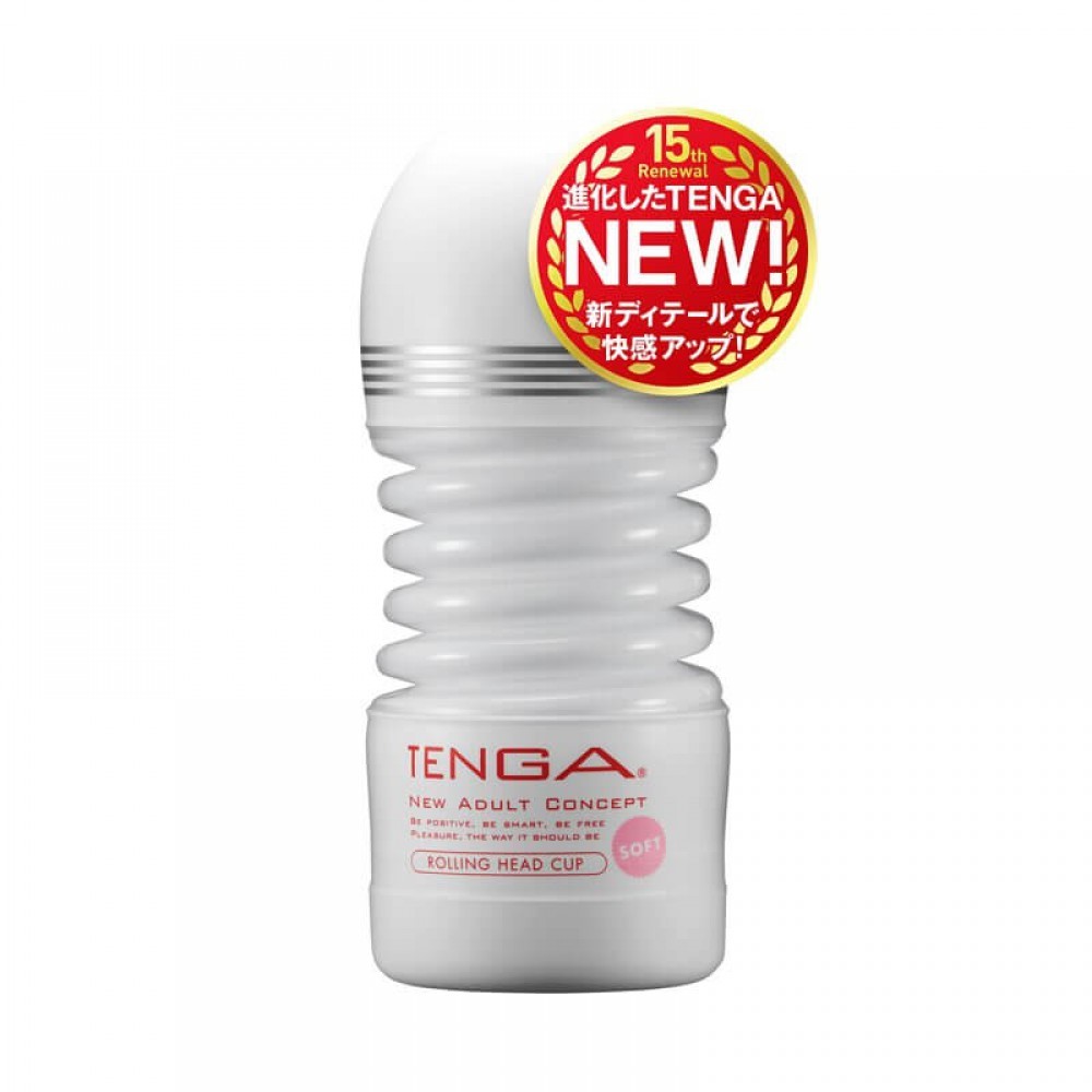 Tenga - Rolling Head Cup Soft 扭動型飛機杯(柔軟版)