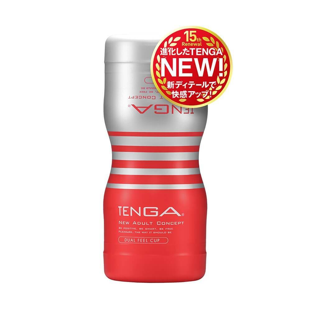Tenga - Dual Feel Cup 雙洞型飛機杯