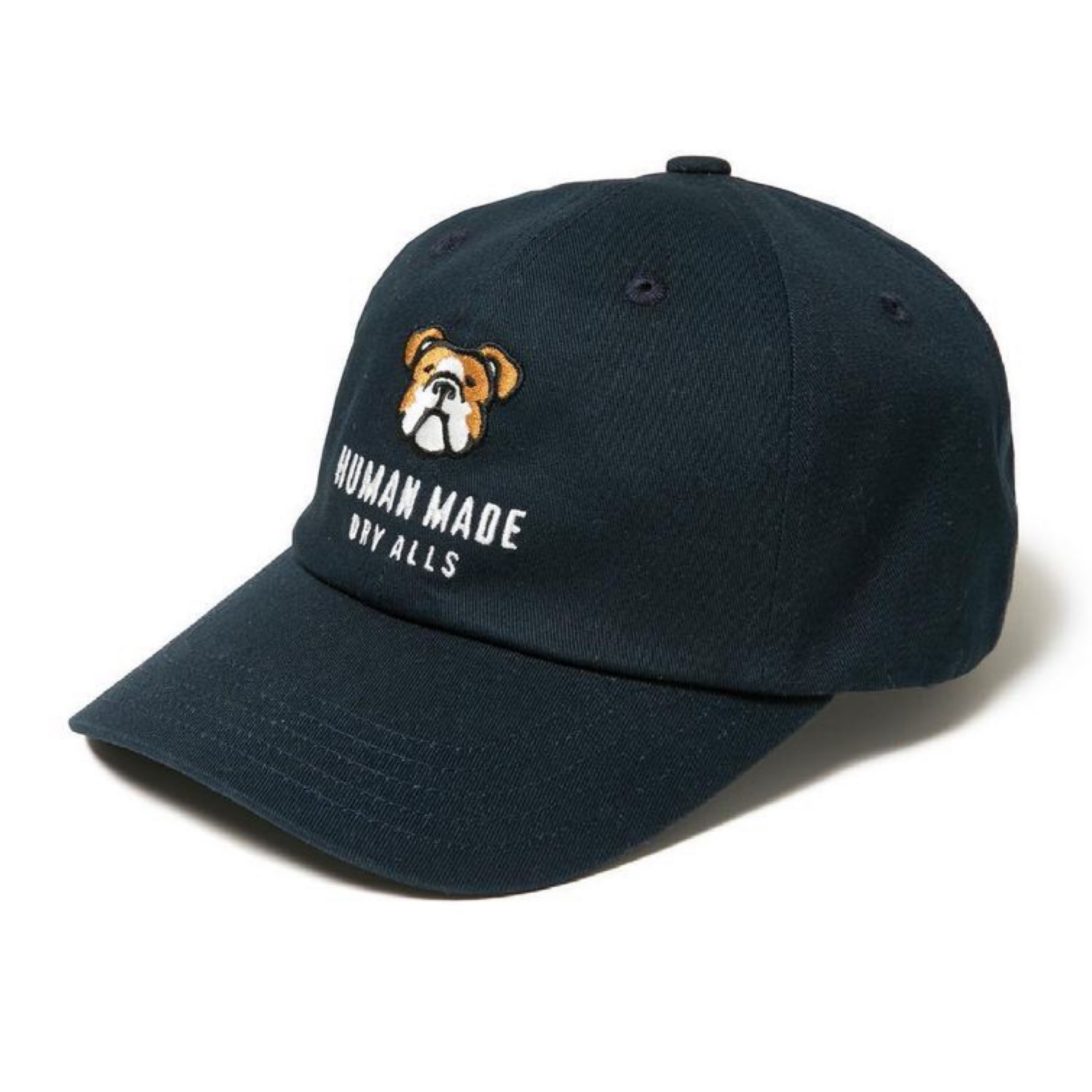 Human Made Dog 6 Panel Twill Cap (Navy)