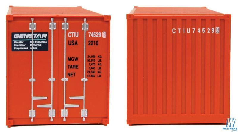 SceneMaster 949-8003 HO規 GENSTAR 20呎 貨櫃