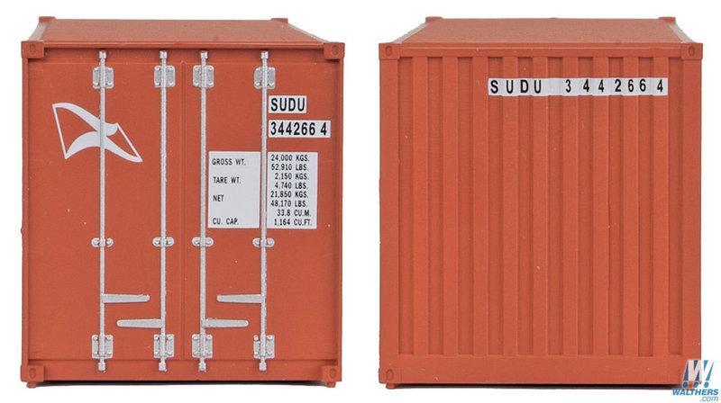 SceneMaster 949-8006 HO規 HAMBURG SUD 20呎 貨櫃