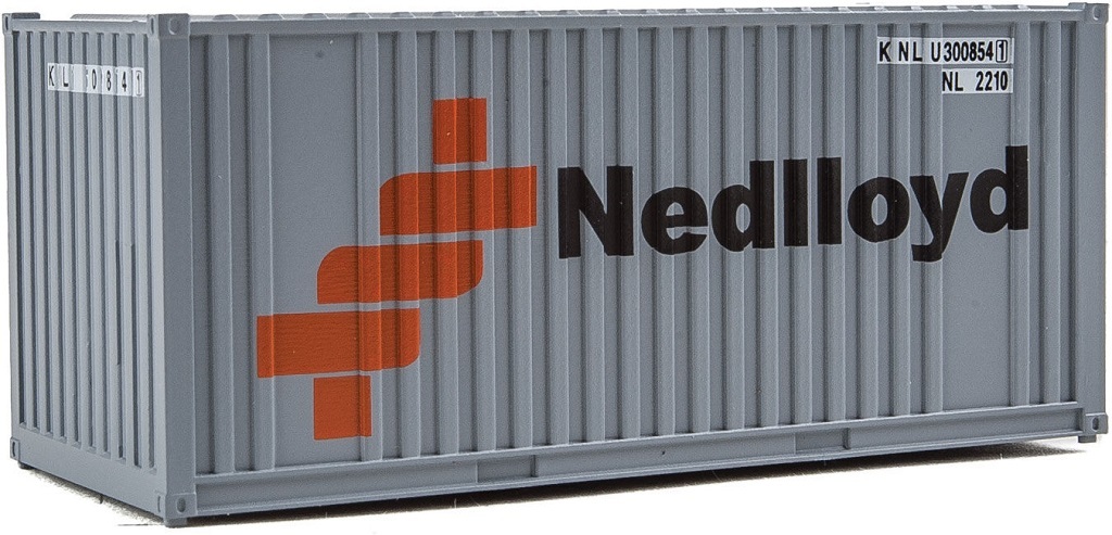 SceneMaster 949-8005 HO規 Nedlloyd 20呎 貨櫃