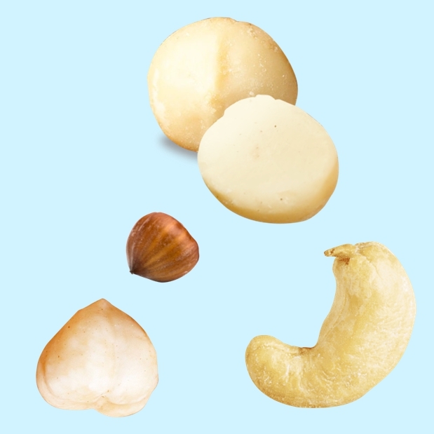 3合1混合堅果:夏威夷果+榛果+腰果