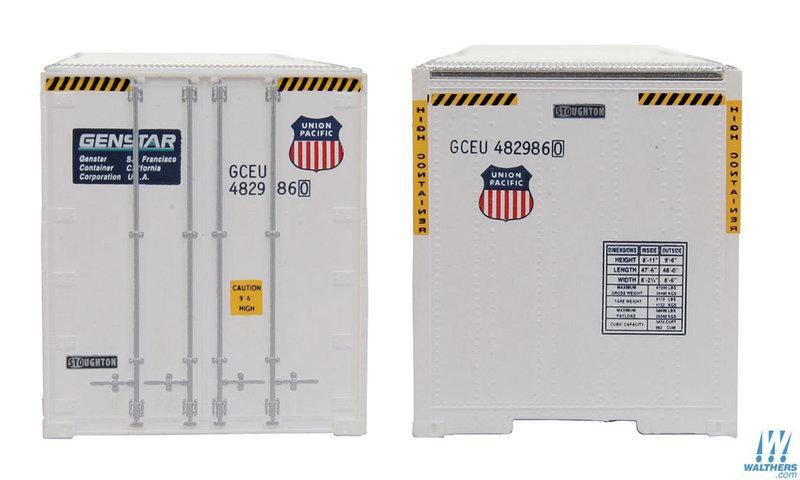 SceneMaster 949-8454 HO規 Union Pacific GENSTAR 48呎 貨櫃