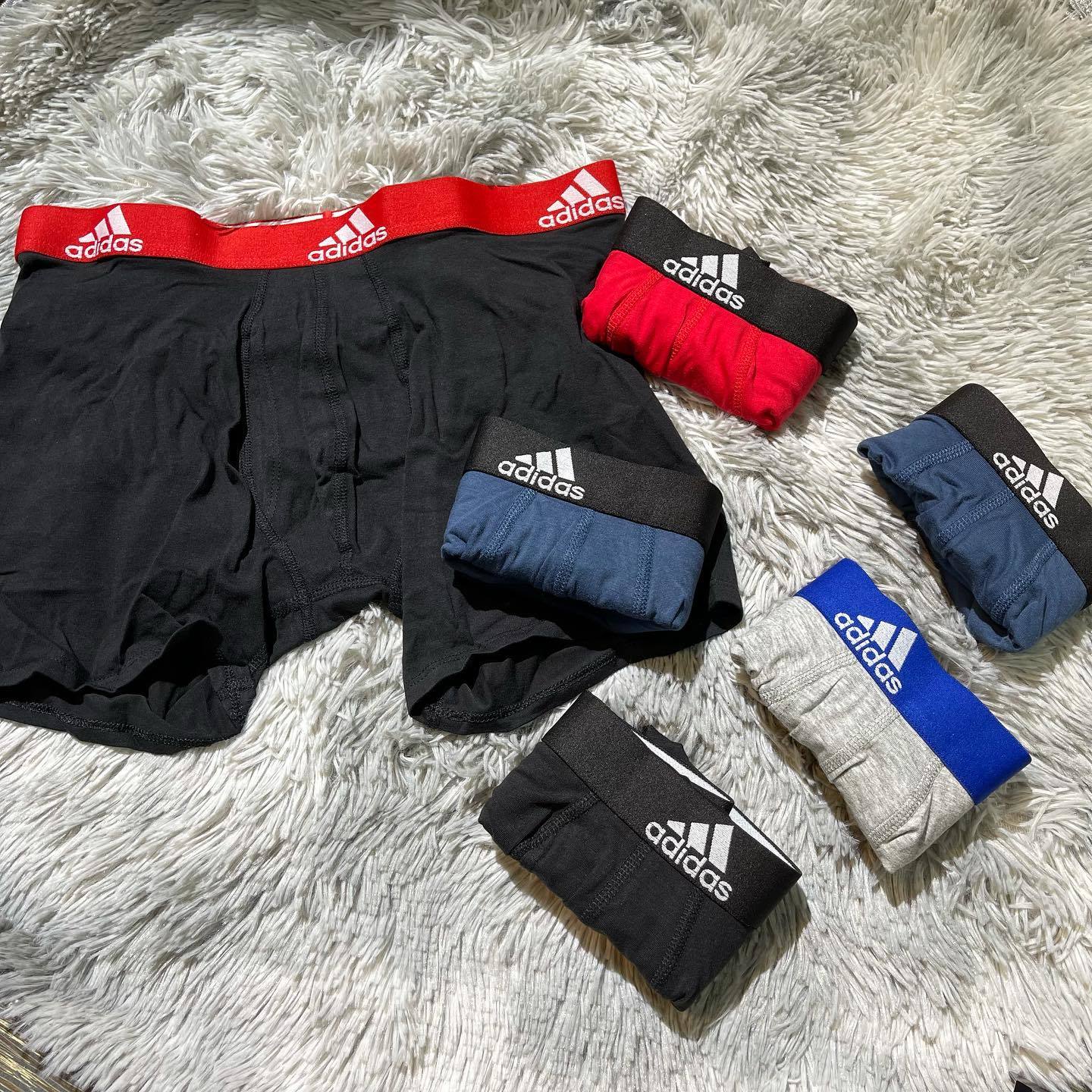 Adidas 男 內褲 四角褲 三色入 三件一組不拆賣  gn2017/18
