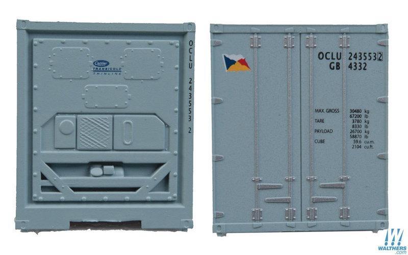 SceneMaster 949-8354 HO規 P&Q 40呎 冷凍貨櫃