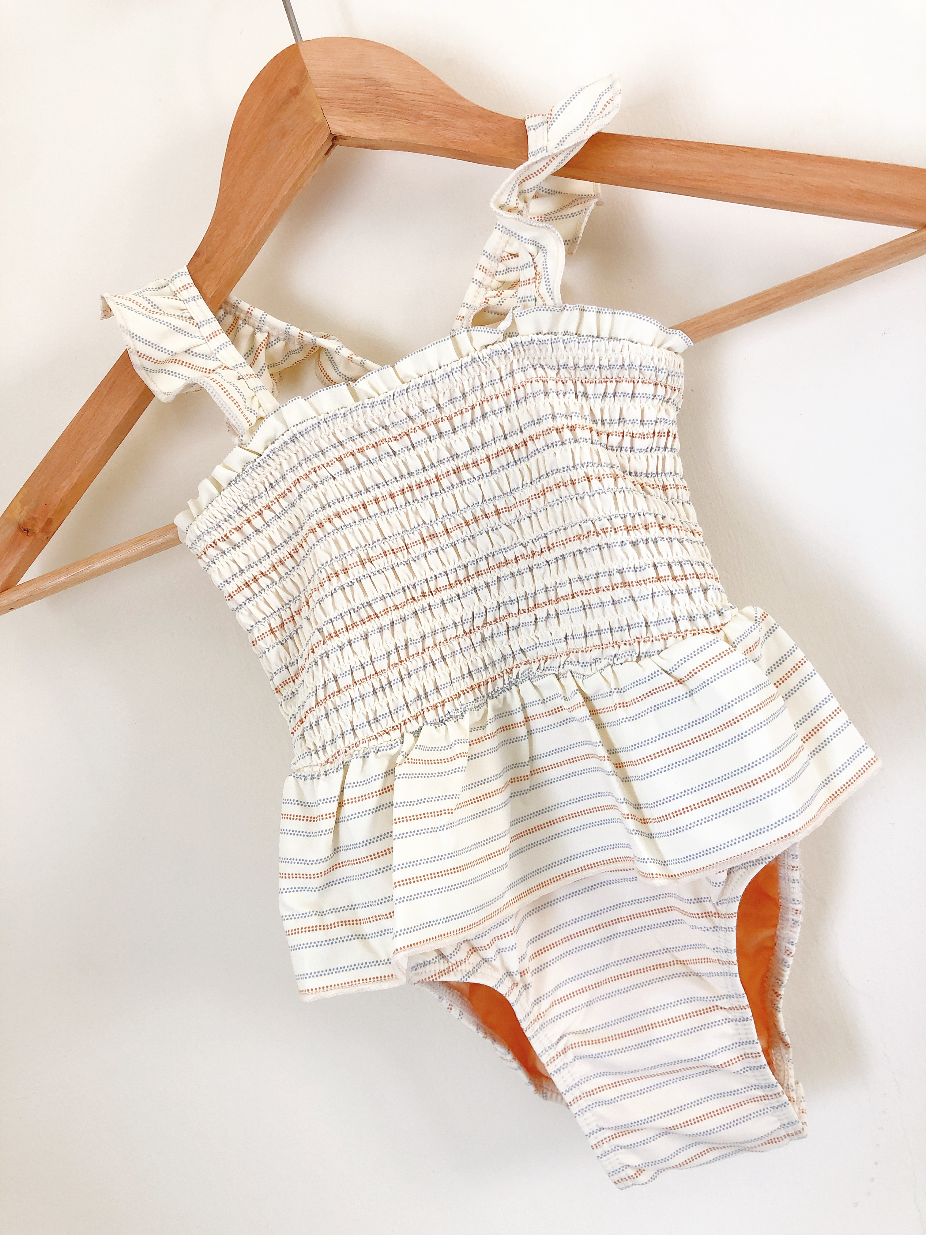 Konges Sløjd-抗UV寶寶連身泳衣-VINTAGE STRIPE