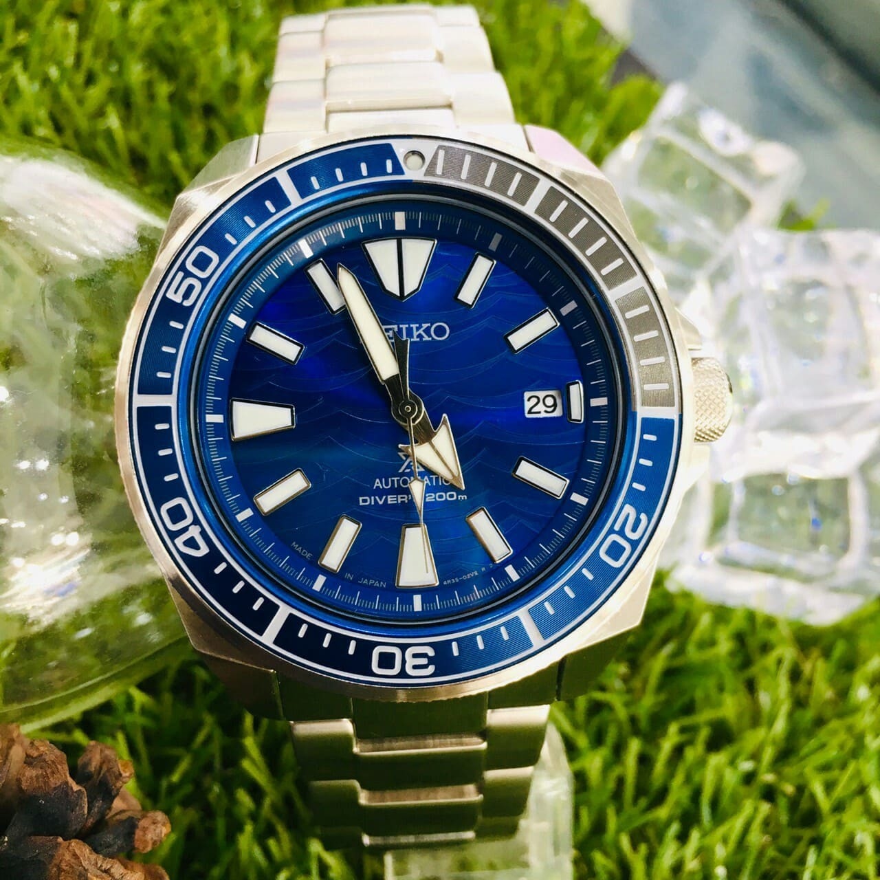 【SEIKO 精工】Prospex 愛海洋大白鯊機械錶 4R35-03G0B 44mm 現代鐘錶