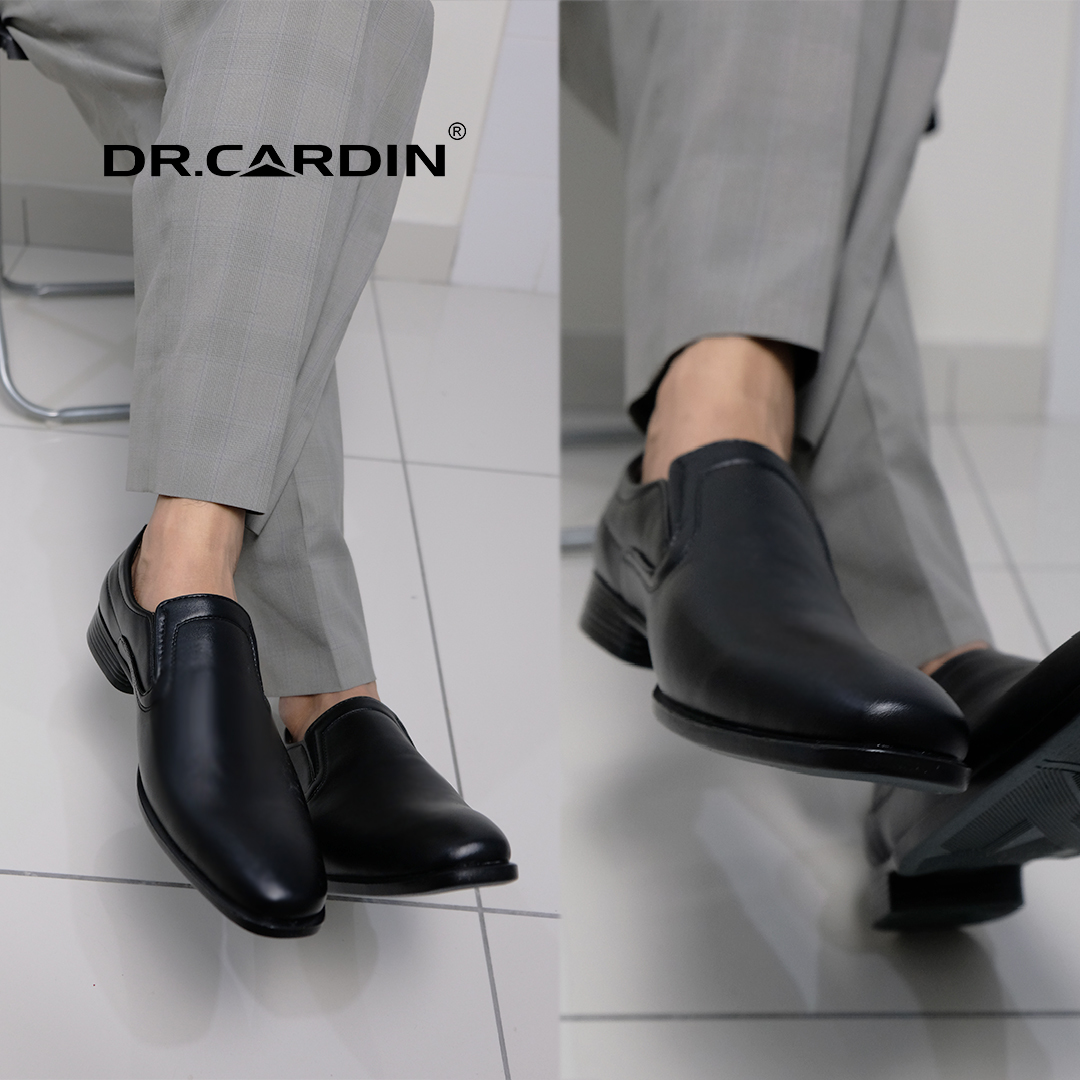 Dr Cardin Men Faux Leather Formal SlipOn Shoe Y...