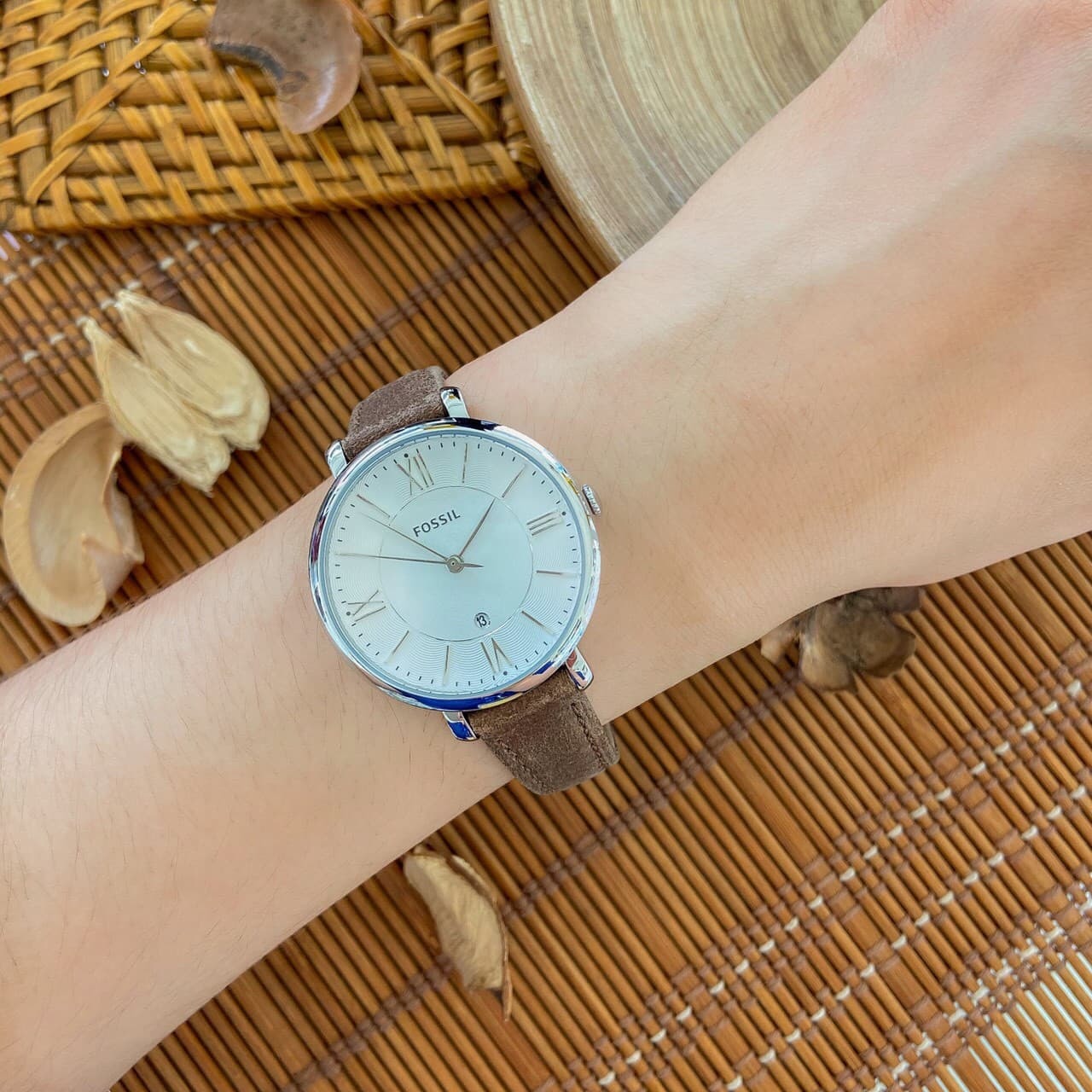 【Fossil】 文青優雅風女錶  ES3708 36mm 現代鐘錶