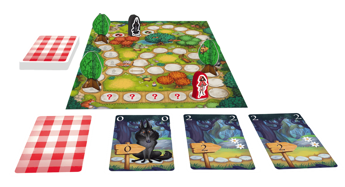 故事書與桌遊系列5 - 小紅帽與大野狼