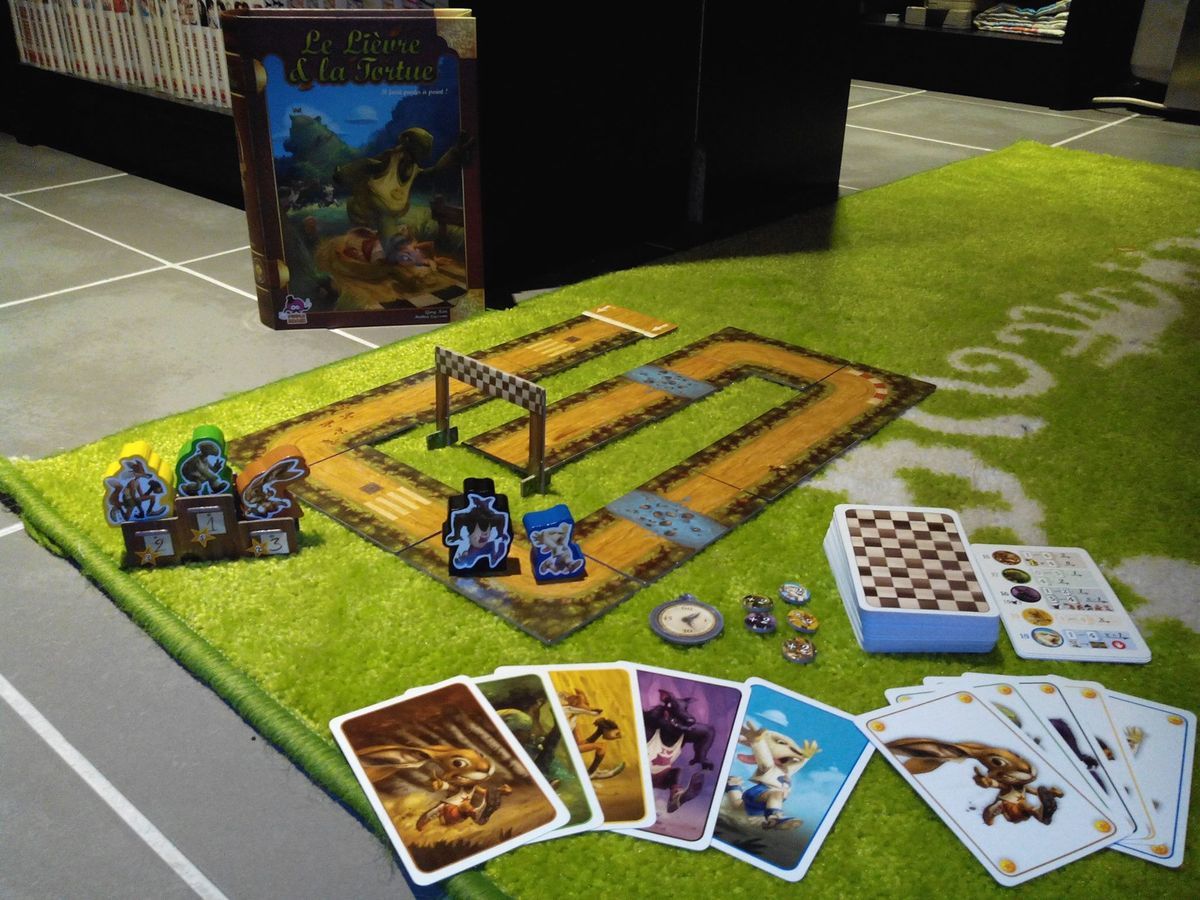 故事書與桌遊系列3 -  龜兔賽跑