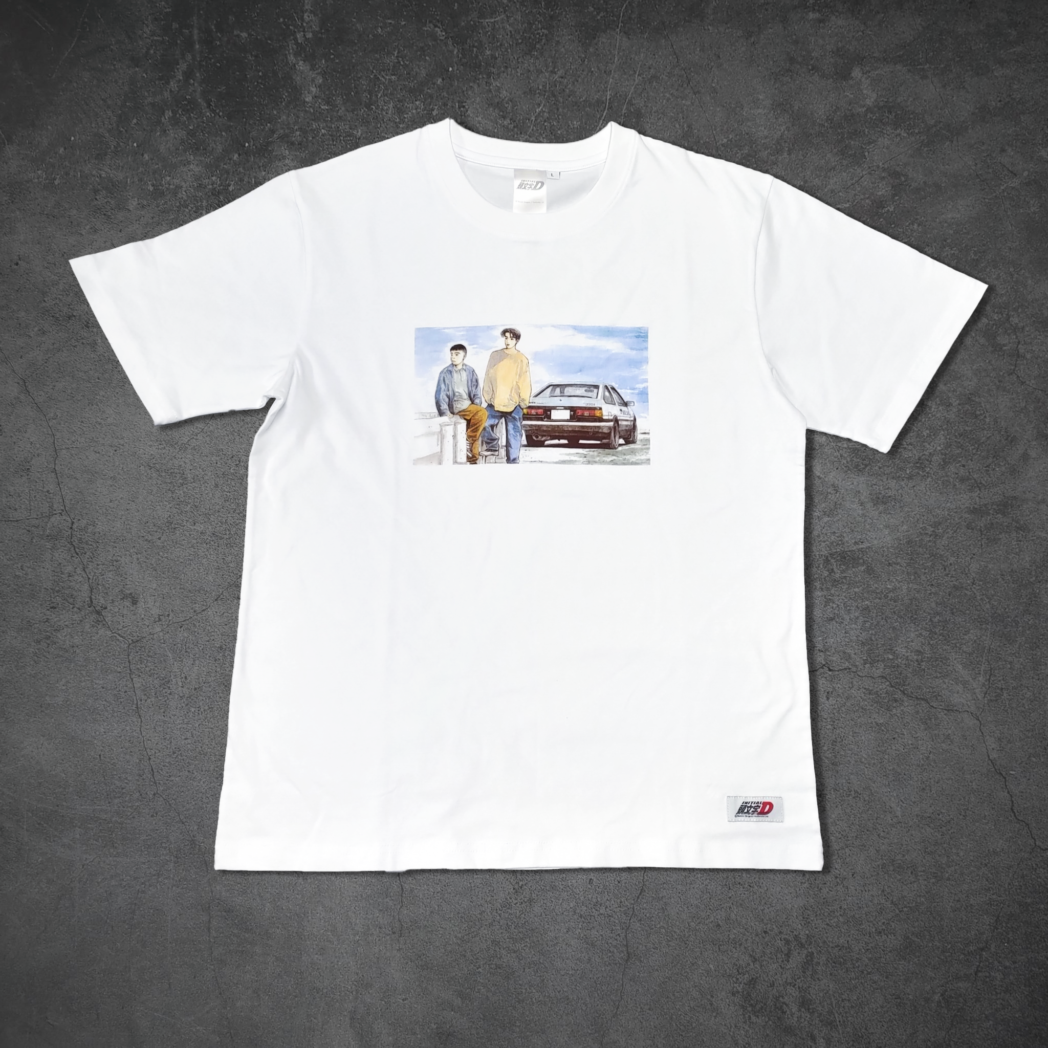 頭文字D-短袖T-shirt-彩色漫畫款