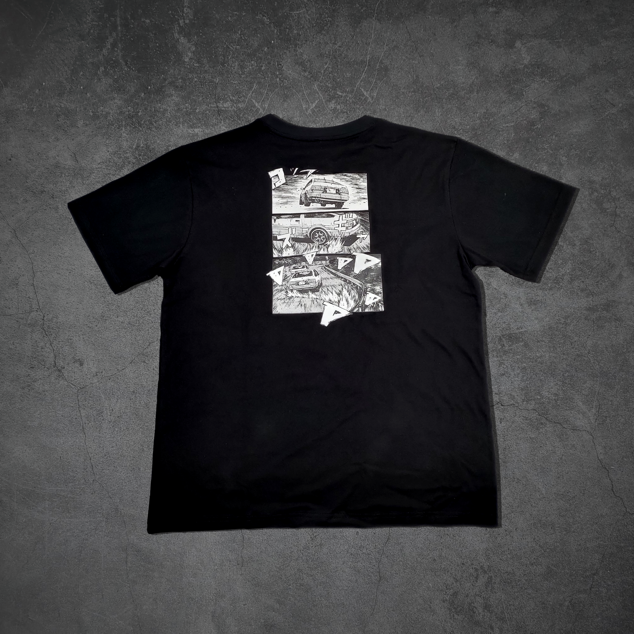 【官網限定】頭文字D-短袖T-shirt-電繡LOGO飄移款