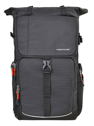 【Caseman卡斯曼】CP200N 指南者系列 雙肩攝影背包 (黑/灰)