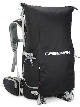 【Caseman卡斯曼】AOB4 戶外登山系列 雙肩攝影背包 (黑/青檸/橙)