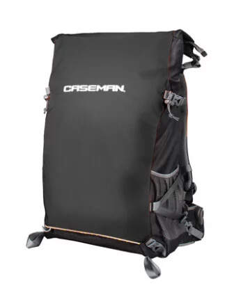 【Caseman卡斯曼】AOB5 戶外登山系列 雙肩攝影背包 (黑/青檸/橙)