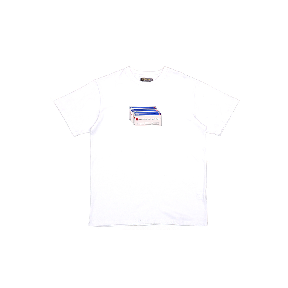 ERROR Tee - 白