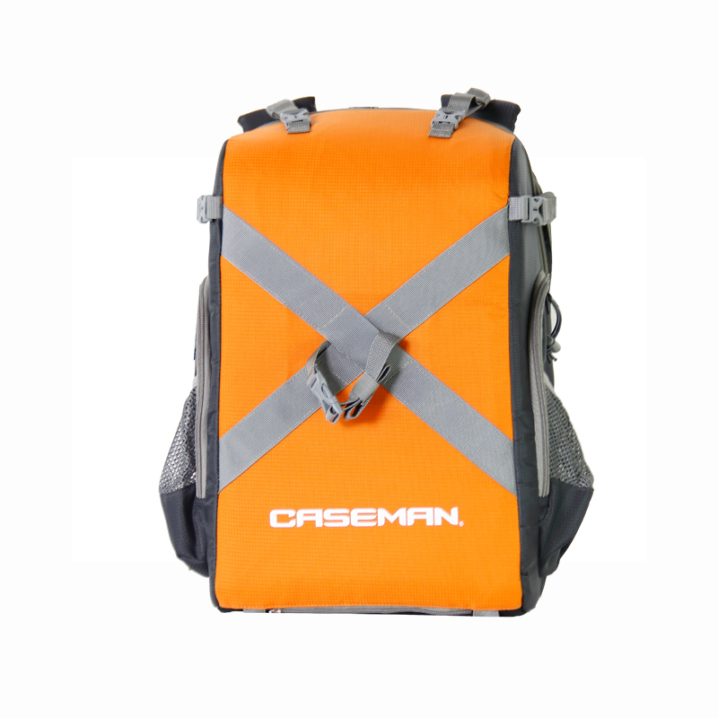 【Caseman卡斯曼】X3 空拍機系列 雙肩攝影背包 (黑/深灰/橙)