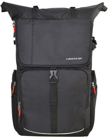 【Caseman卡斯曼】CP150D 指南者系列 空拍機雙肩攝影背包 (黑/灰)