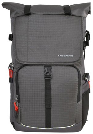 【Caseman卡斯曼】CP350D 指南者系列 空拍機雙肩攝影背包 (黑/灰)