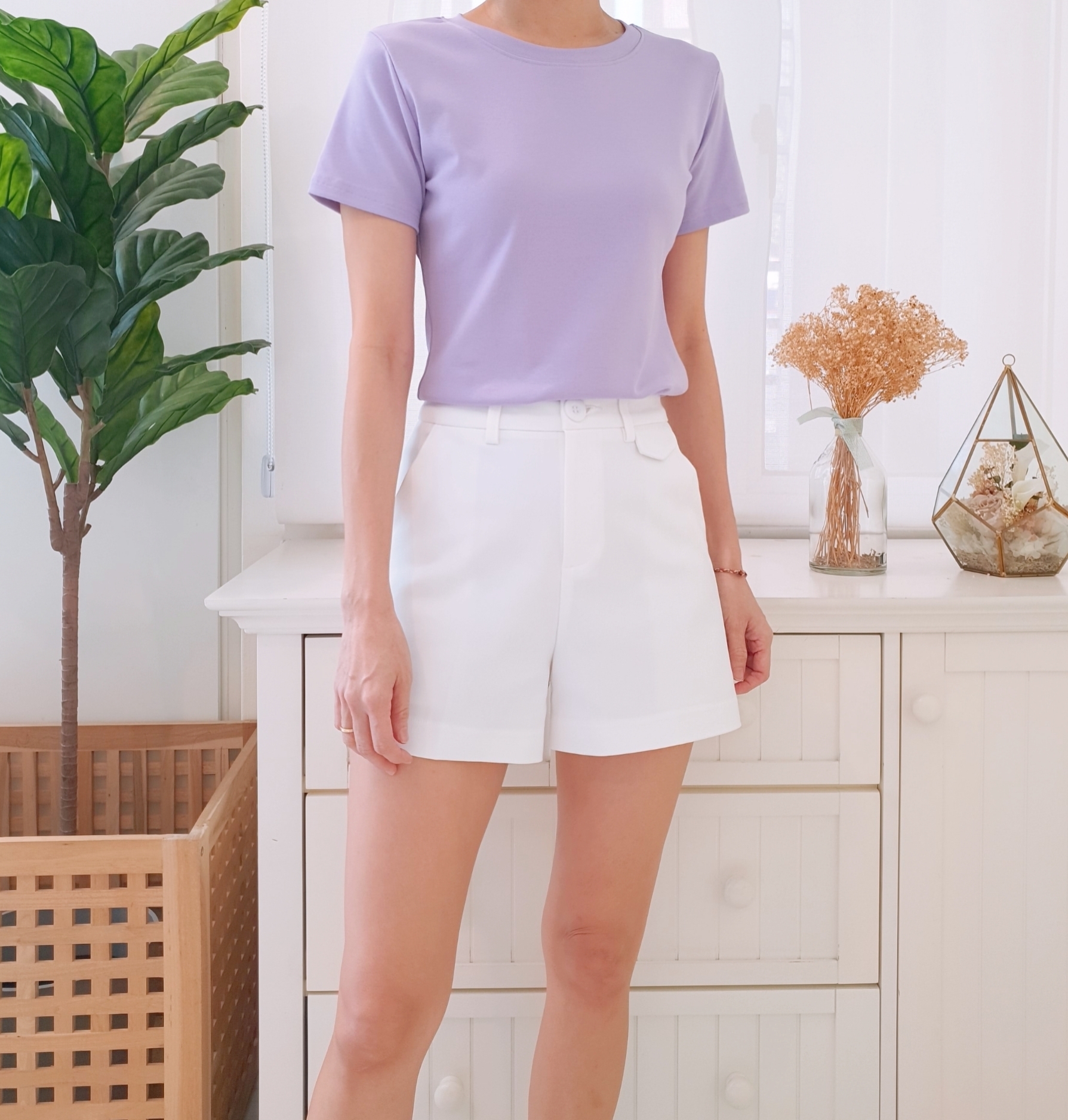 SHORT SLEEVE COMFY COTTON TEE