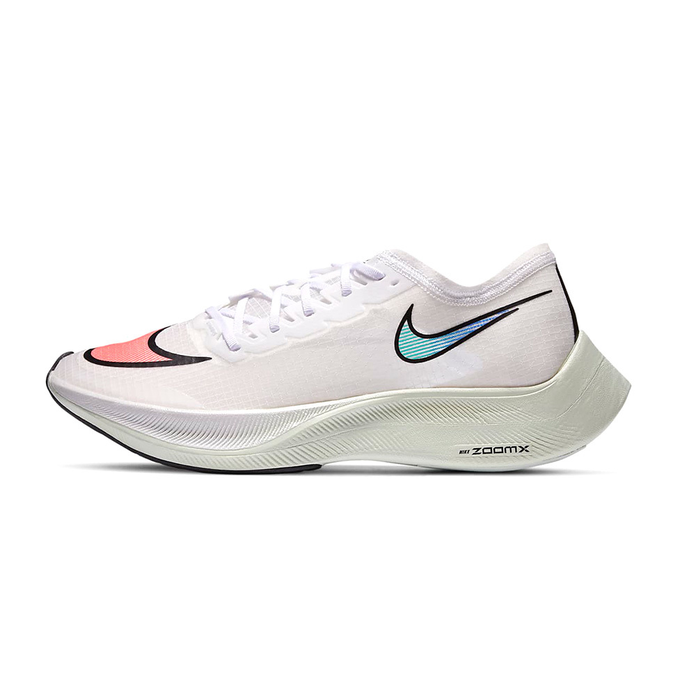 Nike ZoomX Vaporfly Next% 男款白色馬拉松慢跑鞋AO4568-102