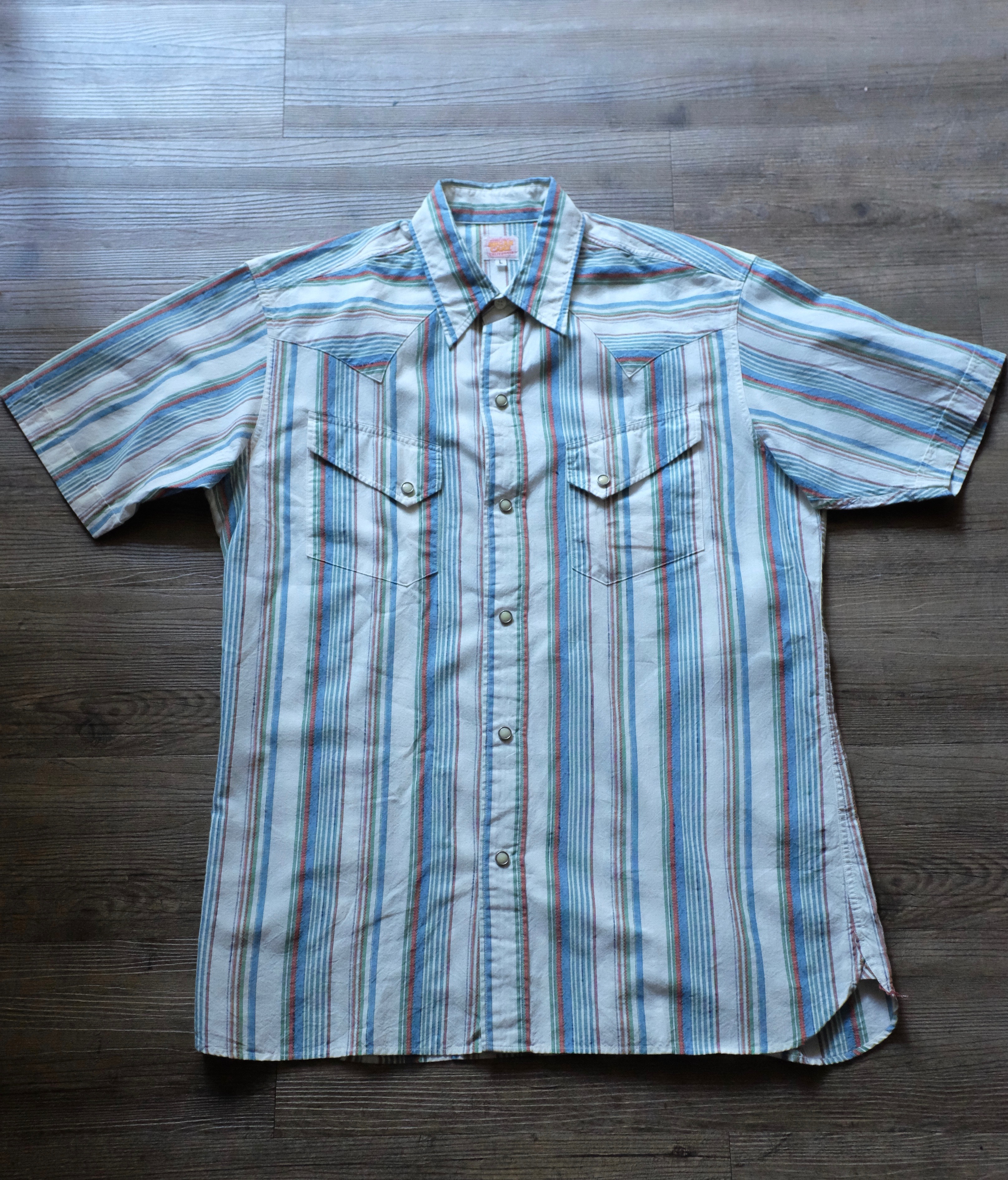 SUGAR CANE SUMMER Western Shirt / Country White