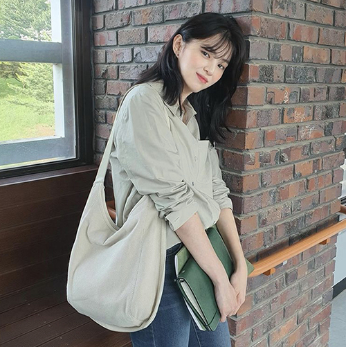 ★早期完売★JOY GRYSON★KAIA カイア Canvas bag キャンバス★ Designer fashion, Seoul-fully created | W Concept