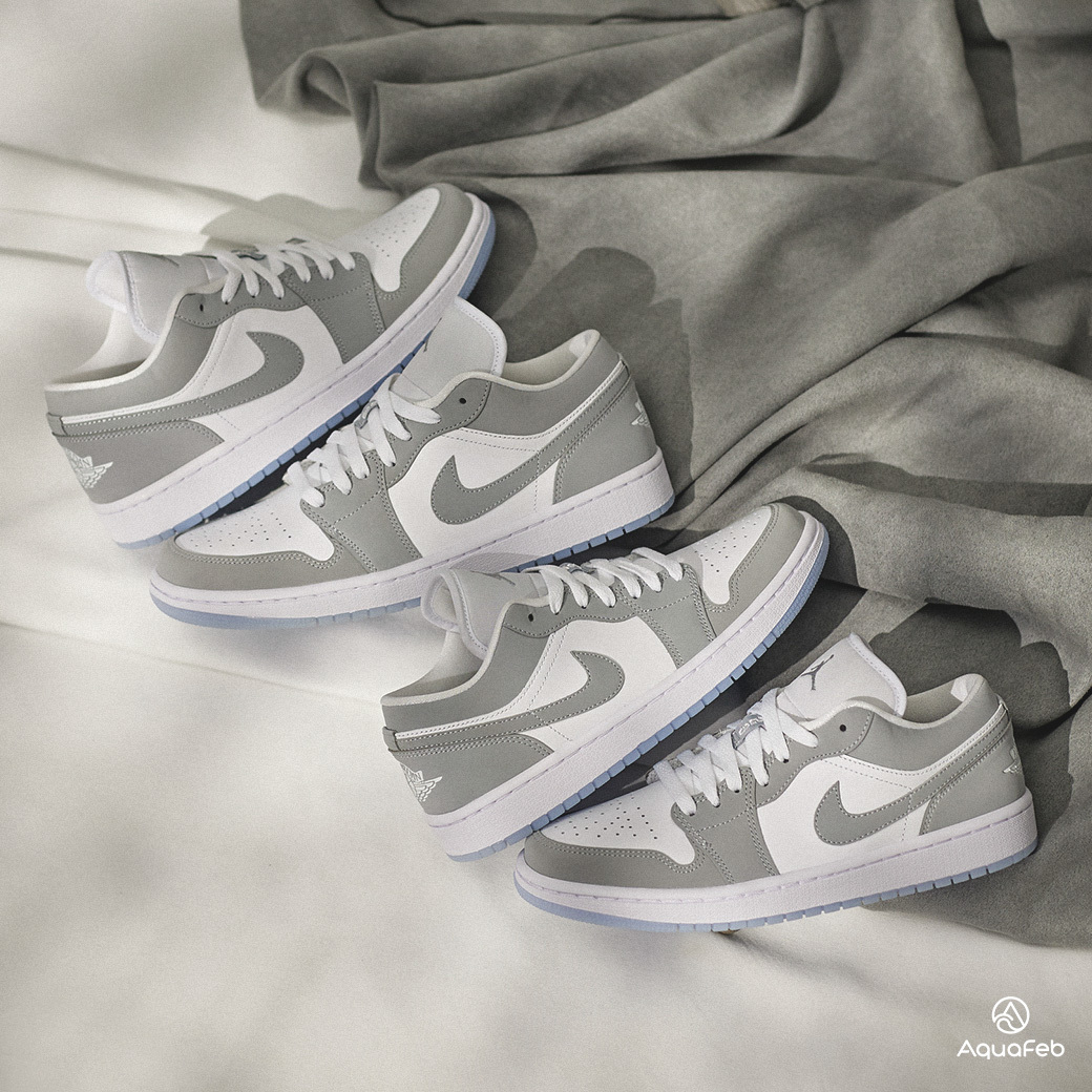 air jordan 1 low gray