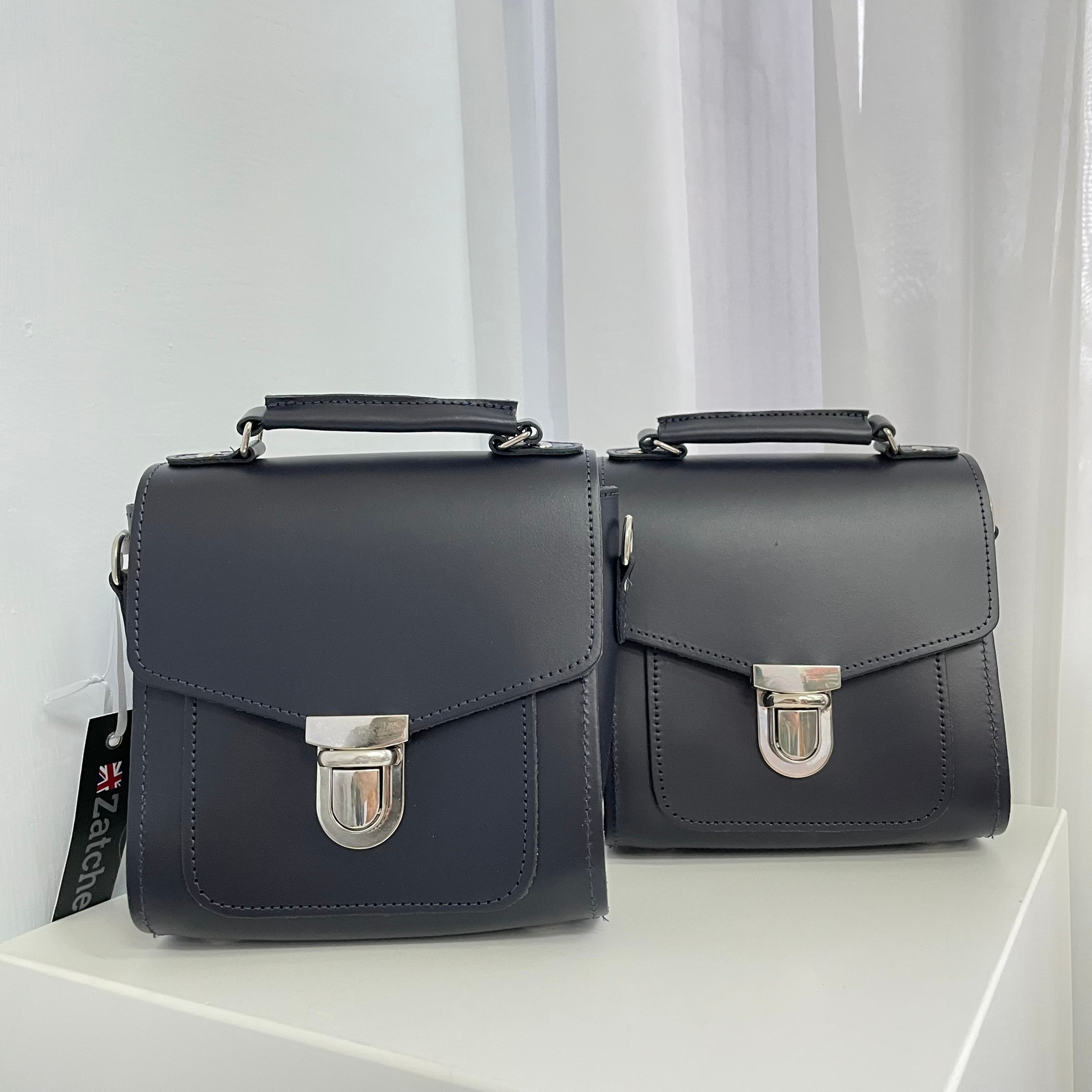 英國 Zatchels 經典方糖包 劍橋包