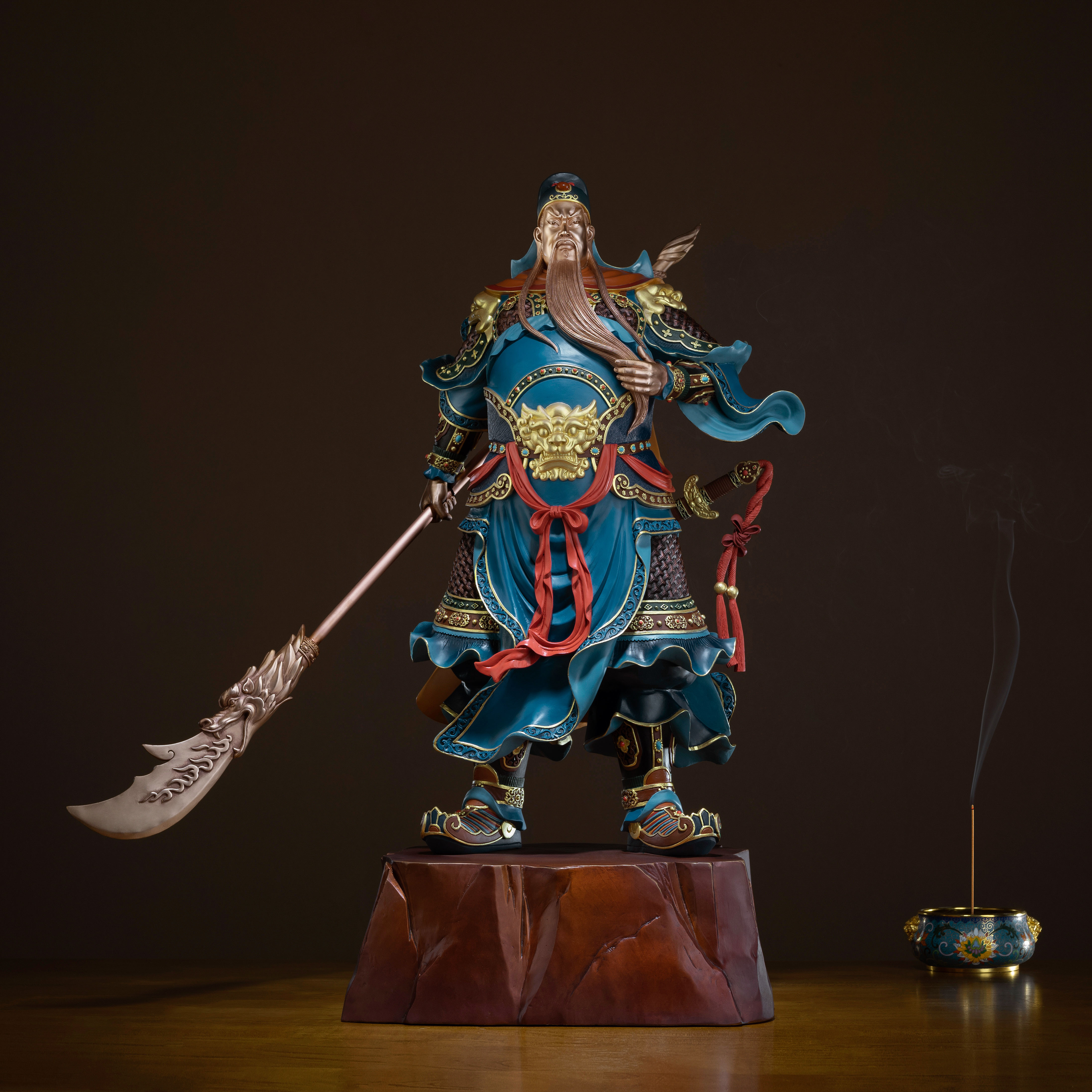 武聖關公．武財神(彩繪青銅版)◇已停產◇