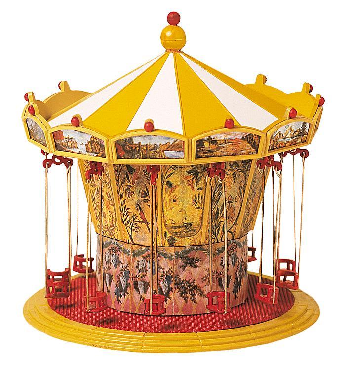 Faller 242315 N規 Chairoplane 輻射飛椅 會轉動