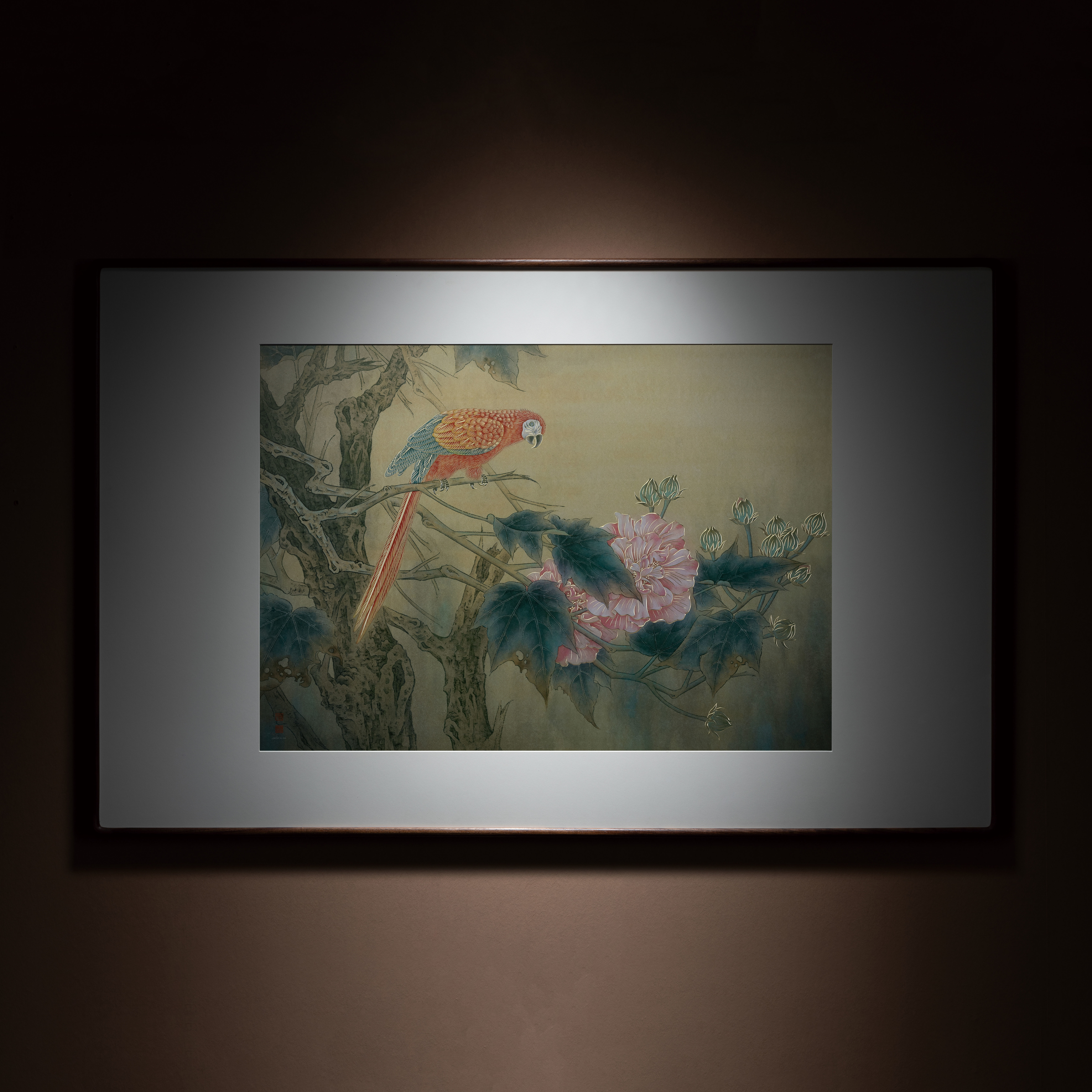 醉眼看花(銅雕畫)◇已停產◇