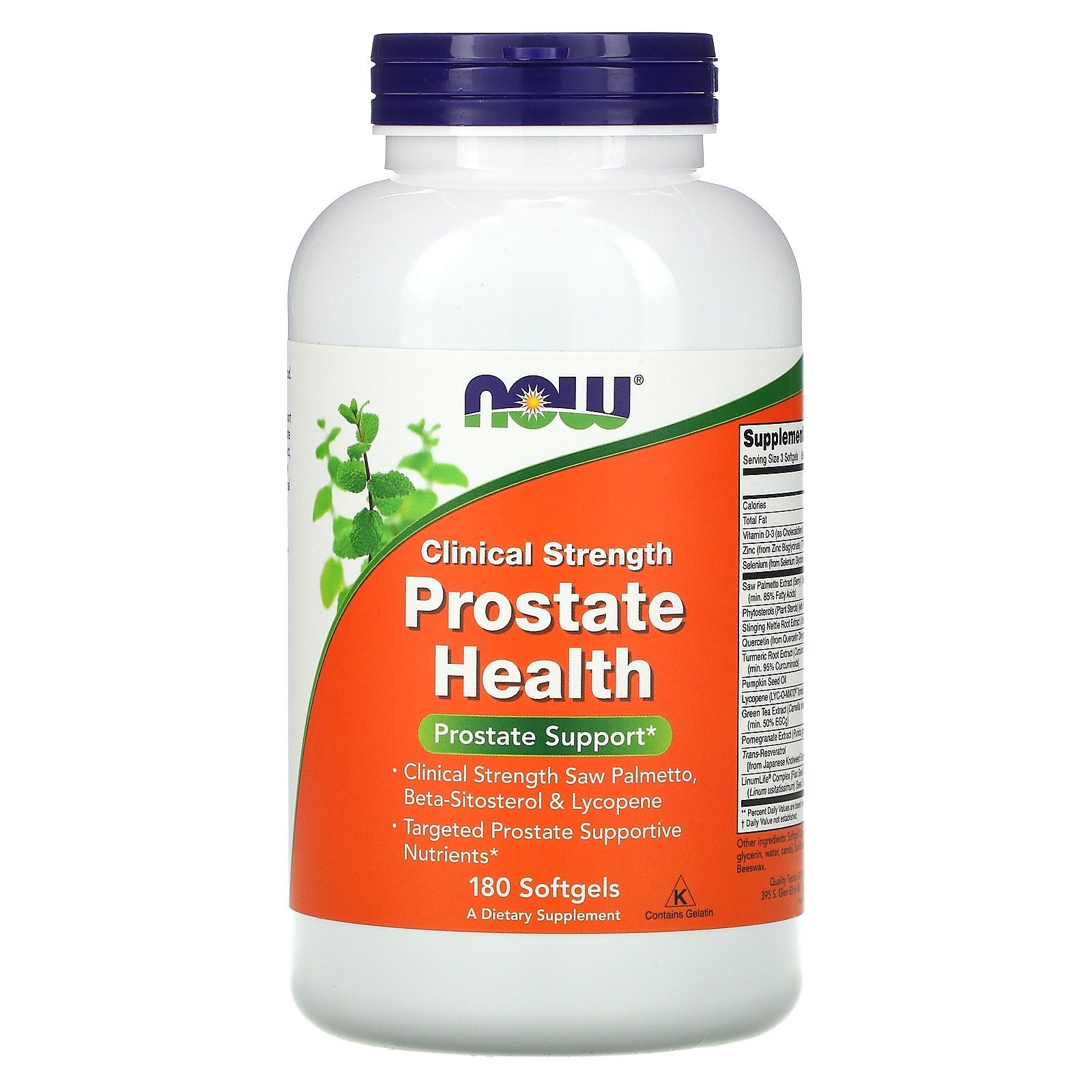 [現貨] Now Prostate男性健康配方 90/180粒 Prostate Health
