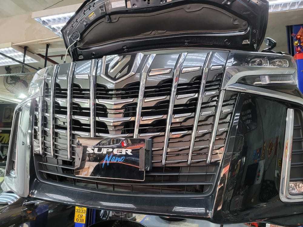 黑色豐田 Toyota alphard super nano 引擎修復 換油套餐 火炭 浚車汽車 service package oil change