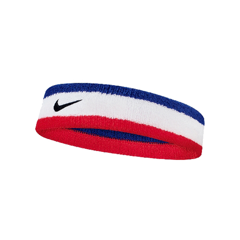 Nike Swoosh Headband 運動頭帶 訓練頭帶 運動 吸汗 透氣 舒適 藍白紅色 AC2285-620 [EW]
