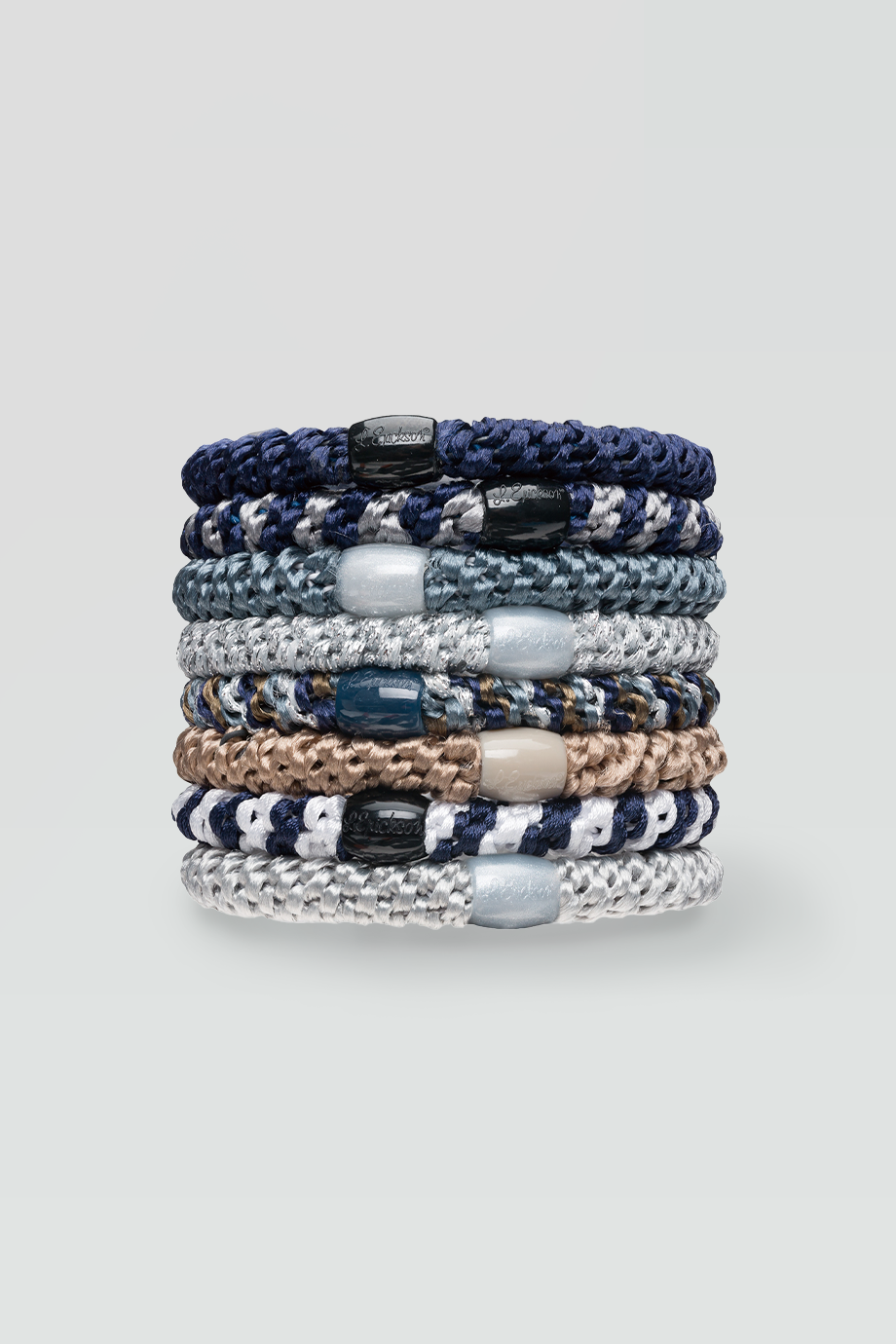 L. ERICKSON｜彈力髮圈-8入組-小水手